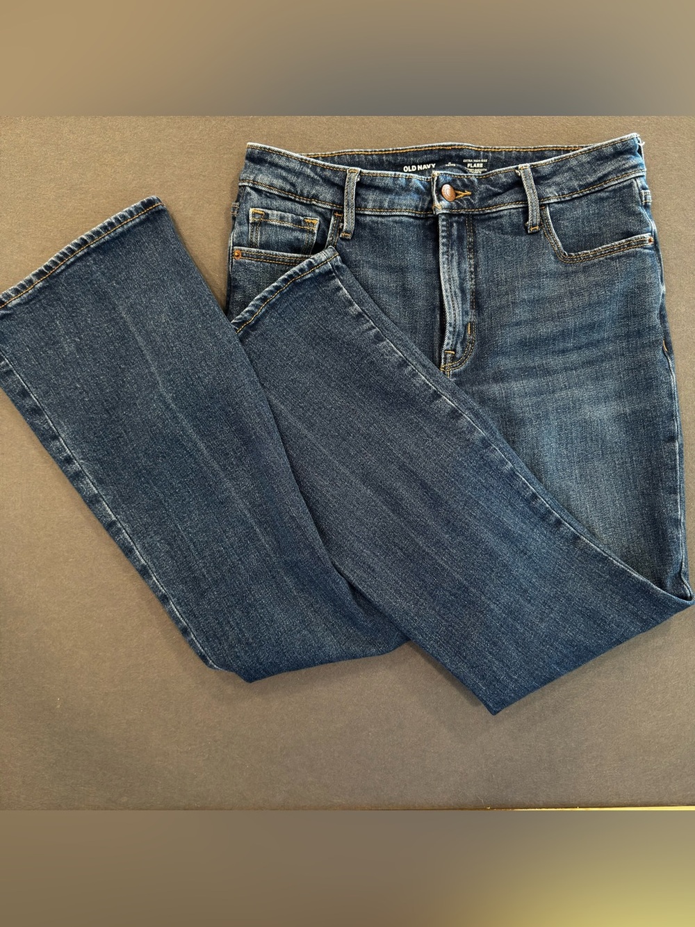 Old Navy Extra High Rise Flare Jeans